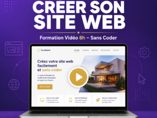 Formation Vidéo : Créer Son Site Web (Sans Coder)